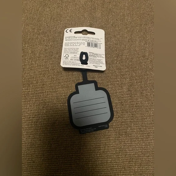New Lego Iconic Boy Luggage Bag Tag - Picture 4 of 5